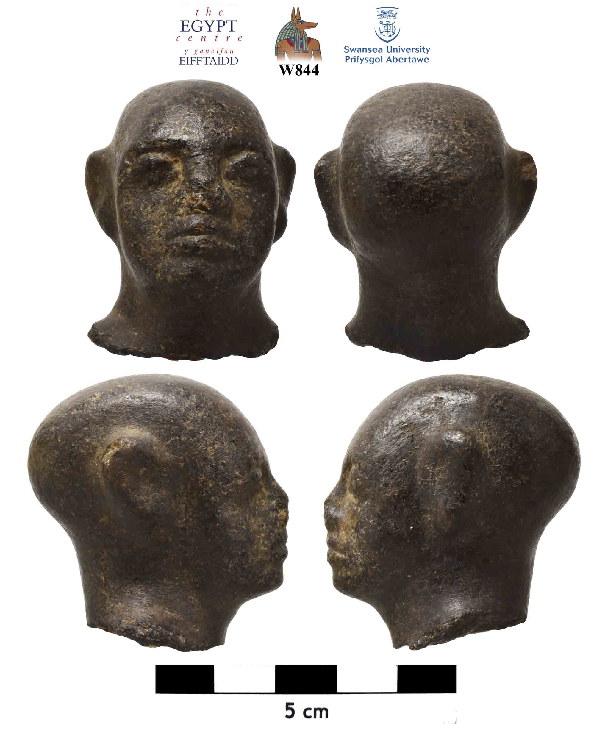 Image for: Head of a statue